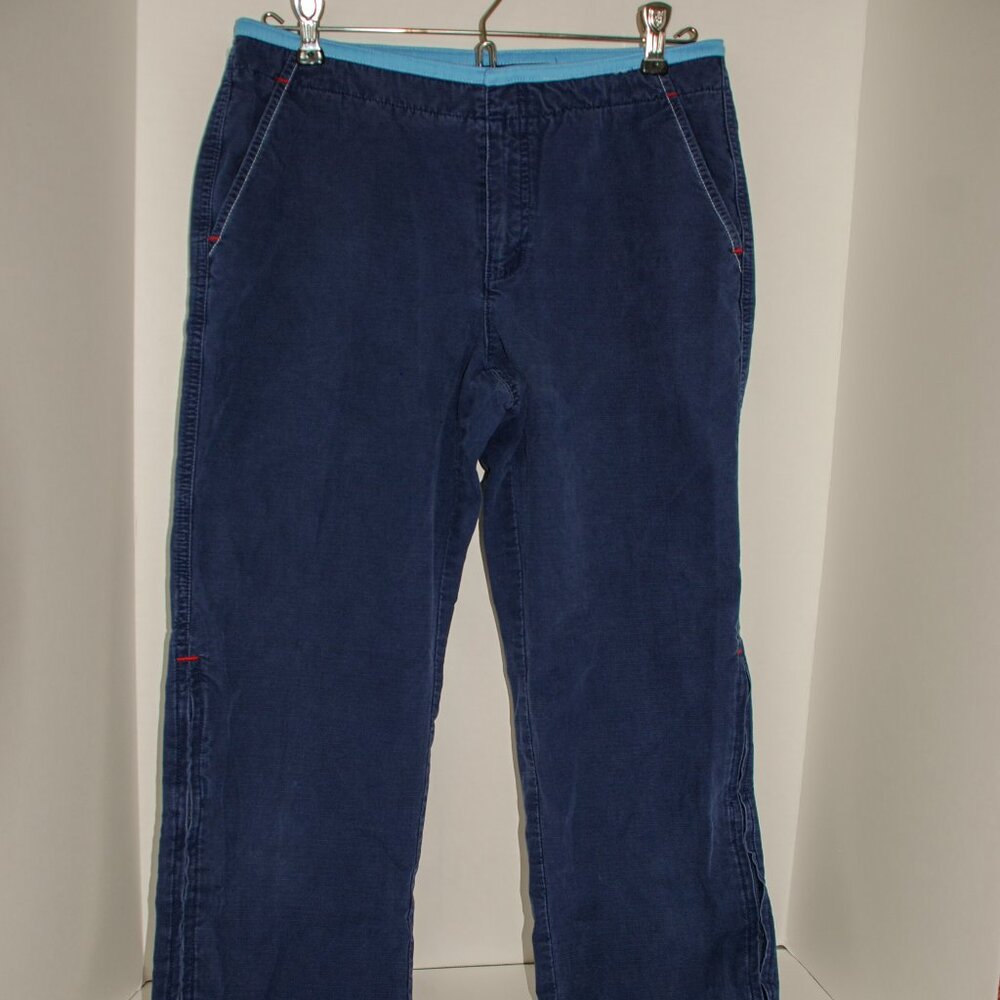 Dark Blue Capri Pants by Express-size 5/6